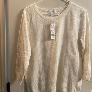 Elle “Winter Garden” sweater